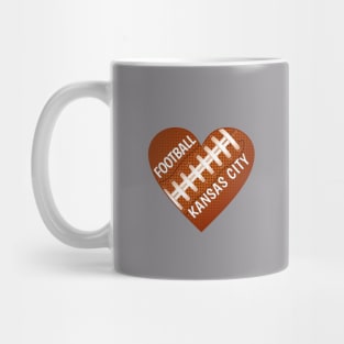 Kansas City Football Mug